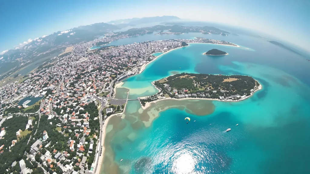 La Turquie vue du ciel, pendant un saut en parachute