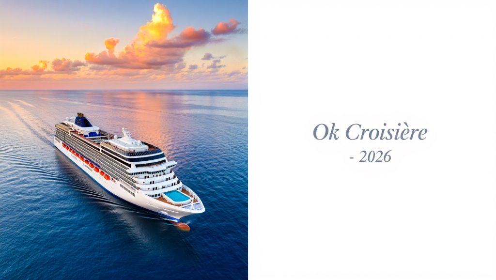 Un paquebot de croisière par OK Croisière en 2026